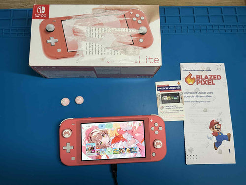 Nintendo Switch Lite Rose – 256 GB NEUVE