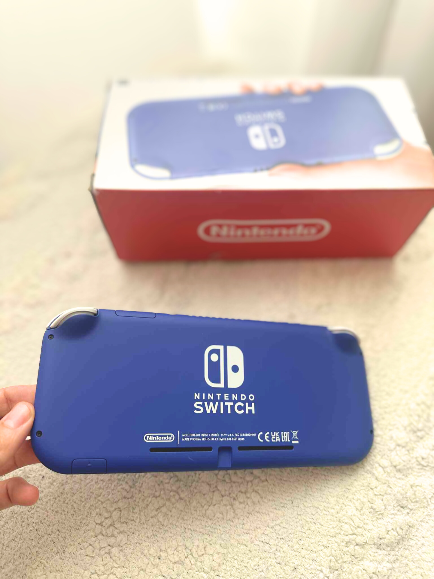 Nintendo Switch Lite Bleu – 256 GB NEUVE