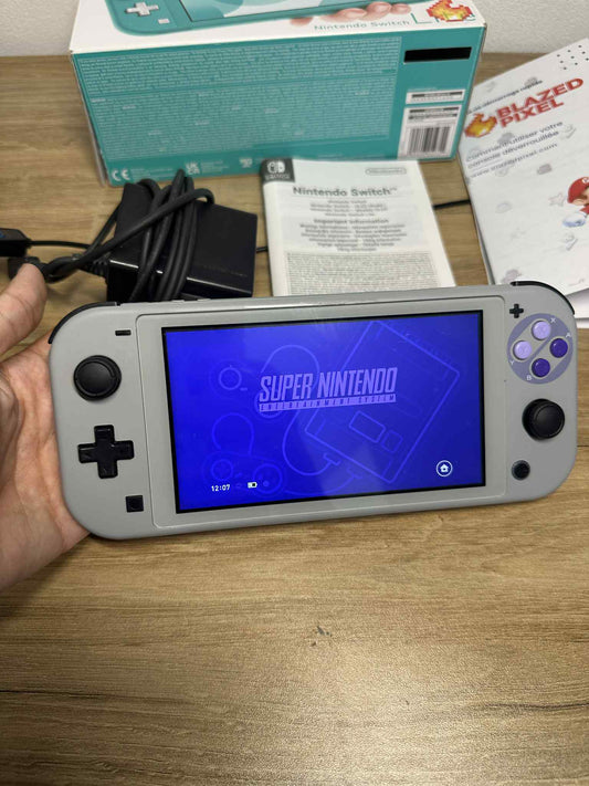 SOLD Nintendo Switch Lite Special SNES Edition – 256 GB + Accessories