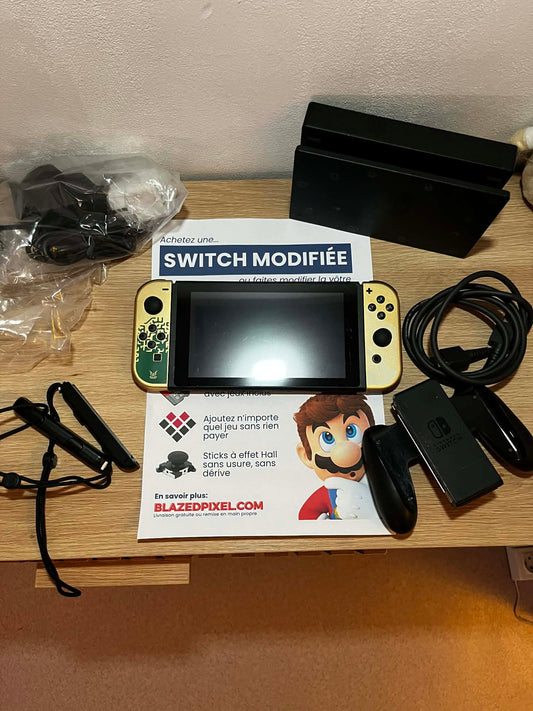 Nintendo Switch Special Zelda Edition – 256 GB + Accessories