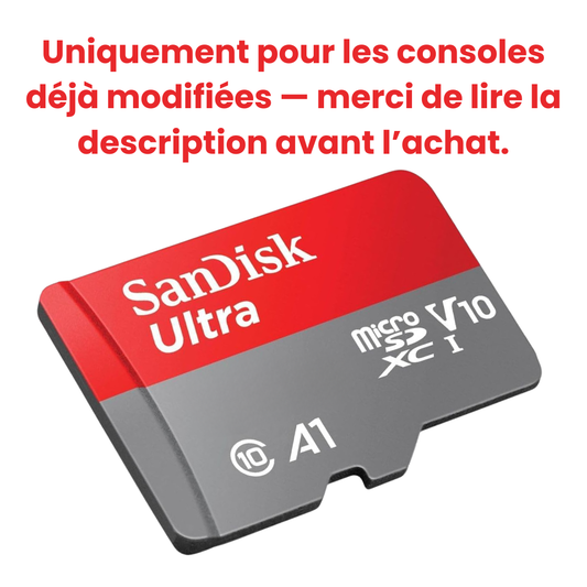 Carte SD + Installation Hekate & Atmosphère (pour consoles déjà modifiées)