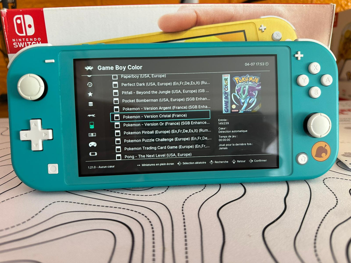 Nintendo Switch Lite Animal Crossing Edition – Modified