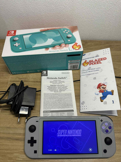 SOLD Nintendo Switch Lite Special SNES Edition – 256 GB + Accessories